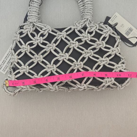 ROCKNOT The Transformer Crystal Cording Bag with Insert Black Bag / Crossbody - Picture 10 of 13